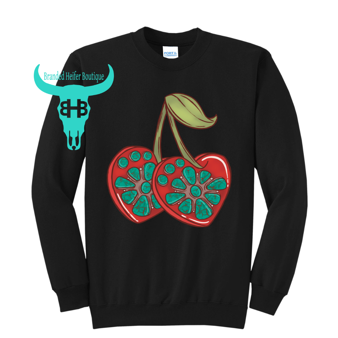 Crew Neck - Cherry Bling - BHB Semi-EXCLUSIVE Crew