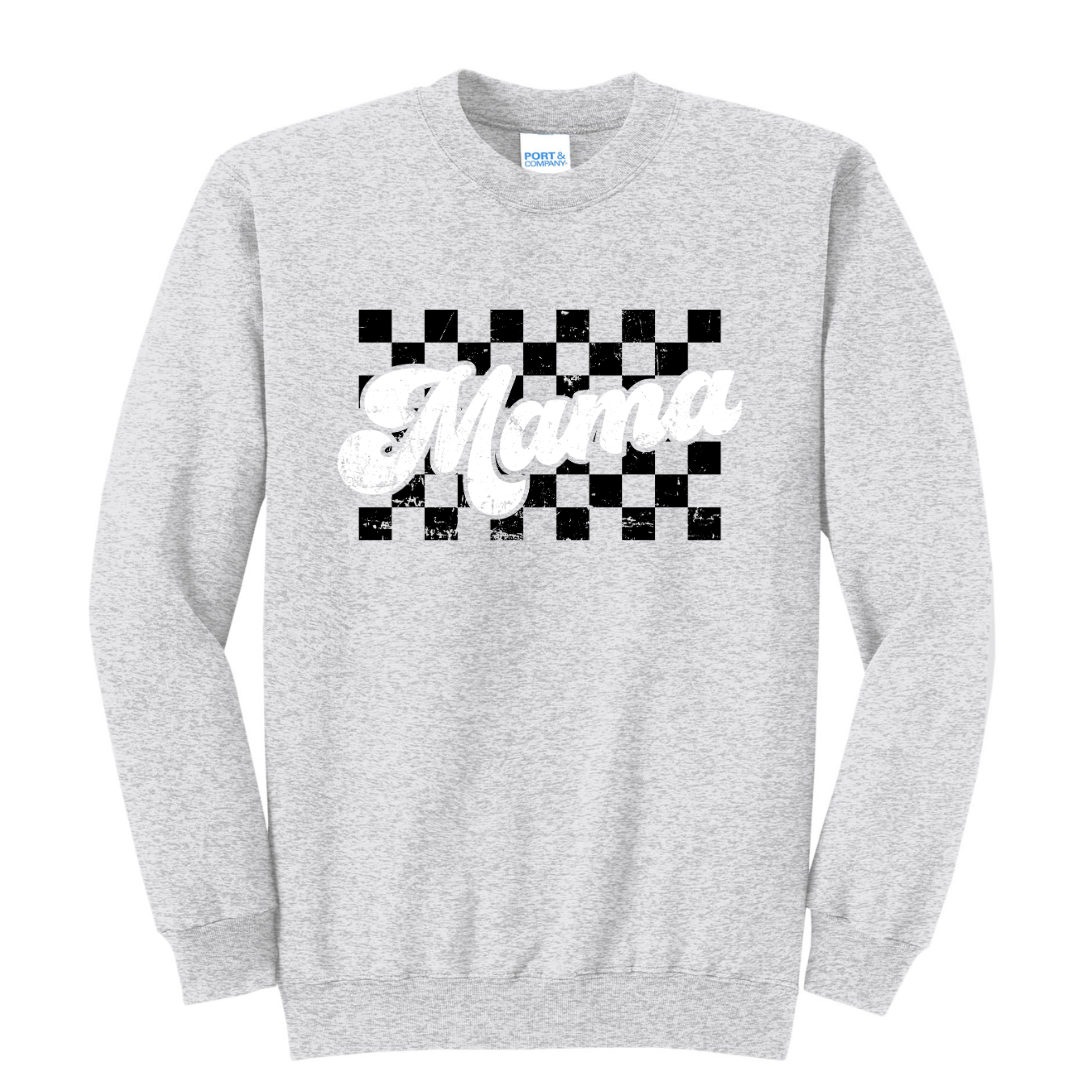 Crew Neck - Checker Mama