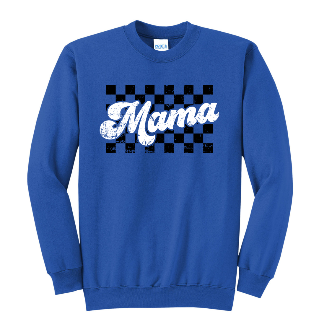 Crew Neck - Checker Mama