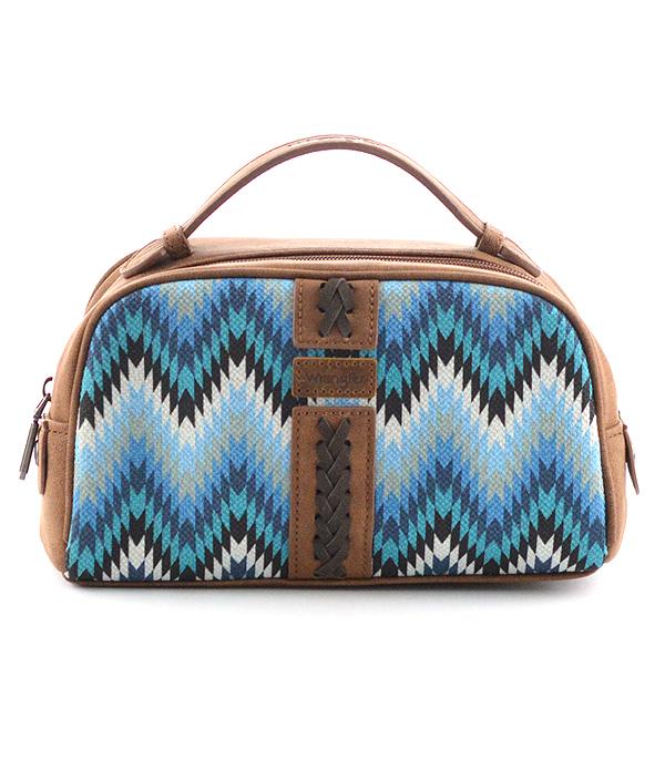 Wrangler Southwestern Print Cosmetic Bag