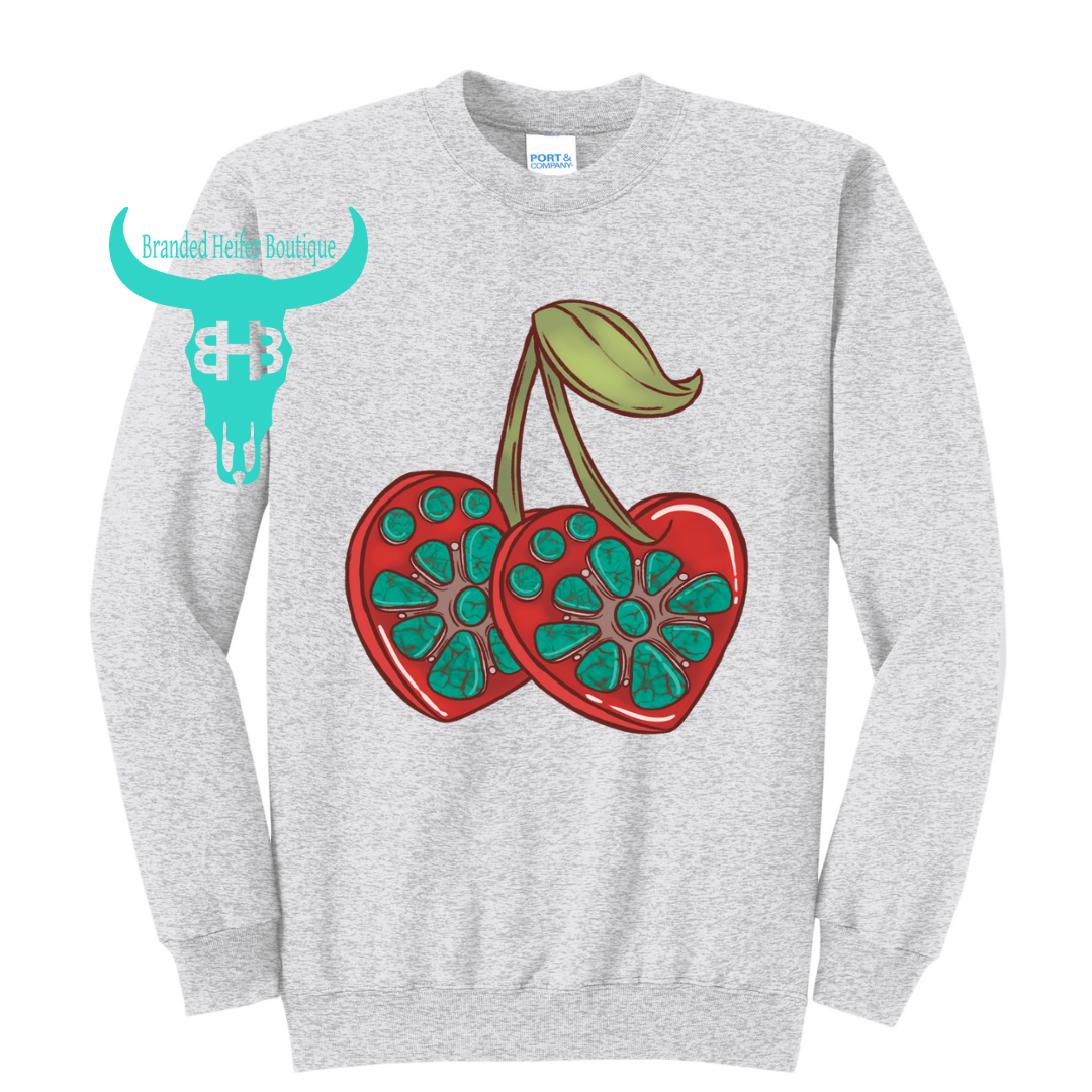 Crew Neck - Cherry Bling - BHB Semi-EXCLUSIVE Crew