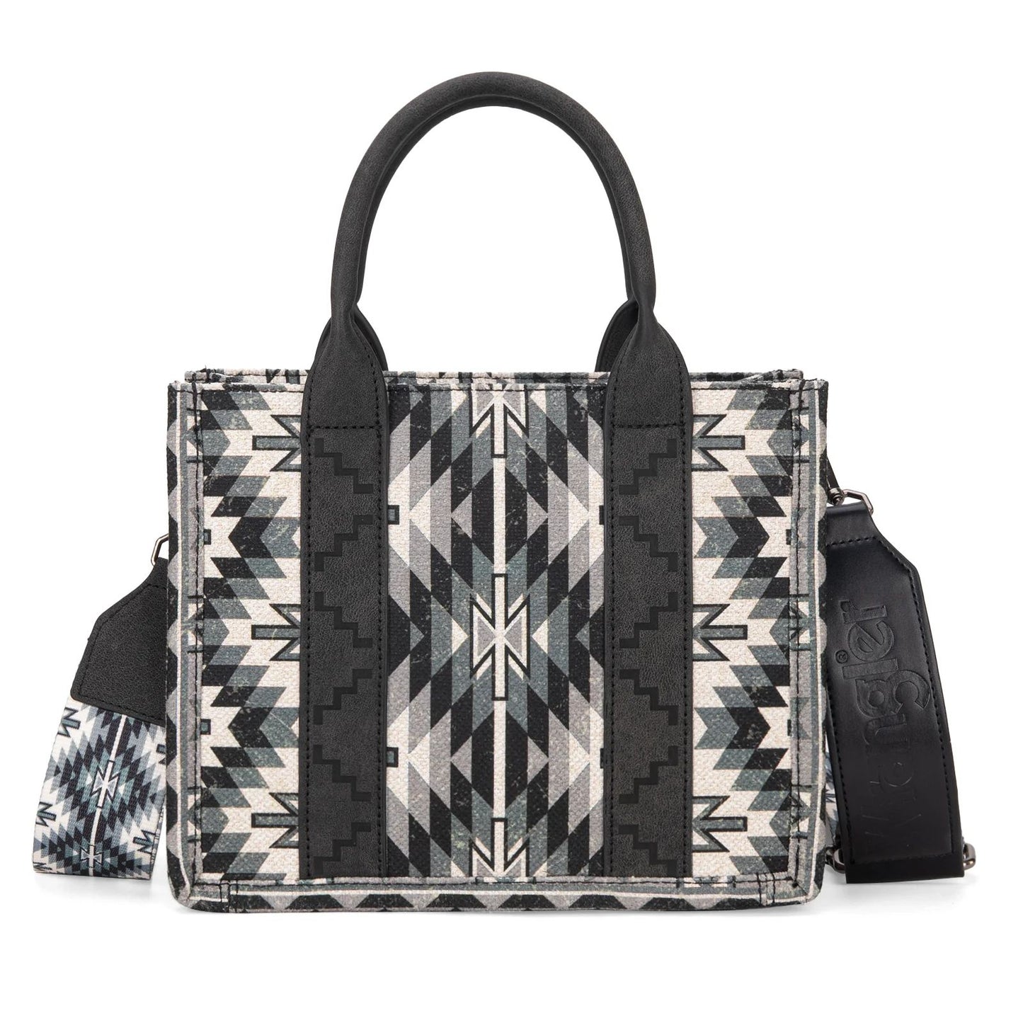 Wrangler Southwestern Pattern Dual-Sided Crossbody