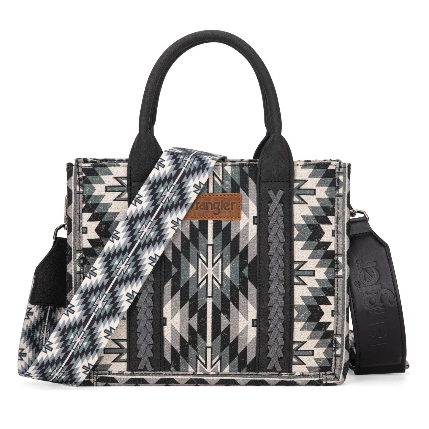 Wrangler Southwestern Pattern Dual-Sided Crossbody