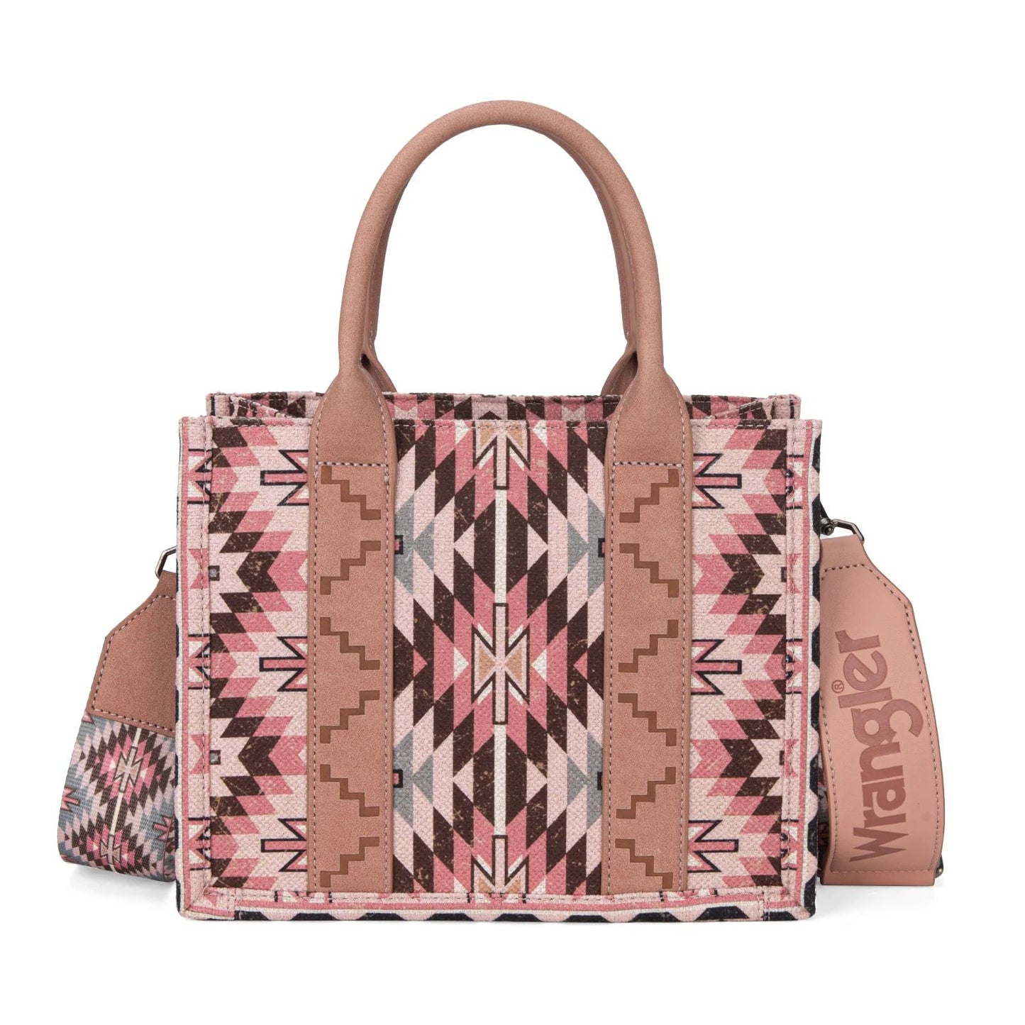 Wrangler Southwestern Pattern Dual-Sided Crossbody