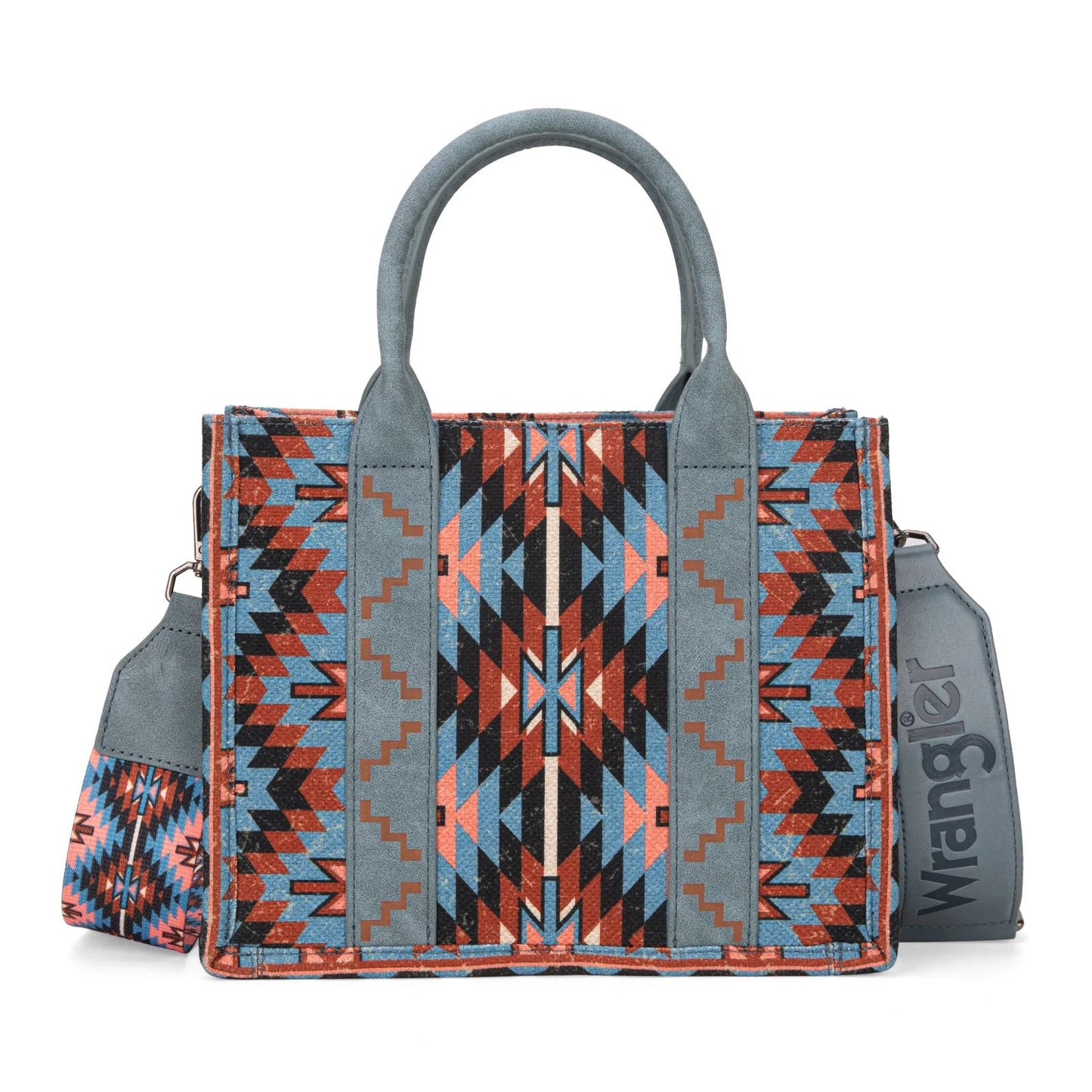 Wrangler Southwestern Pattern Dual-Sided Crossbody