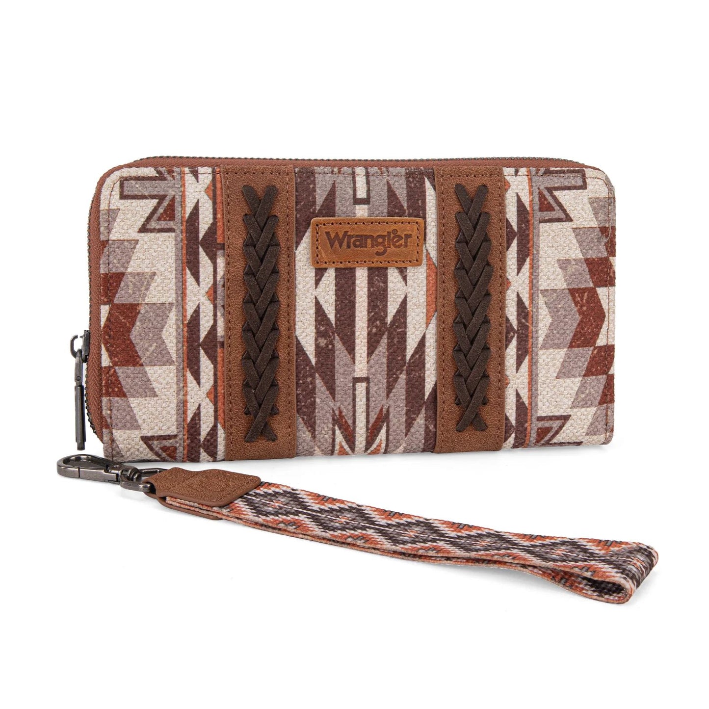 Wrangler Southwestern Art Print Zip Wallet