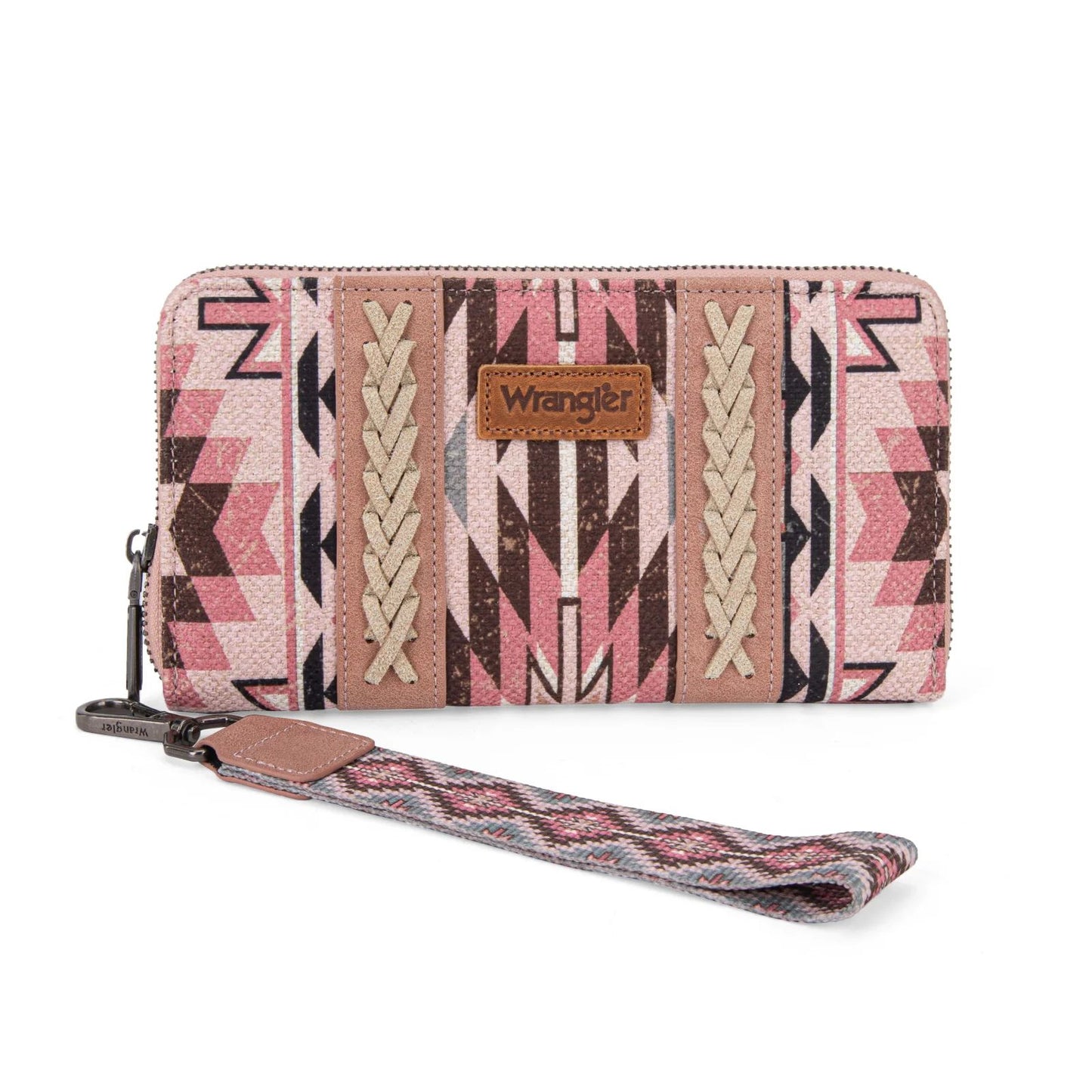 Wrangler Southwestern Art Print Zip Wallet