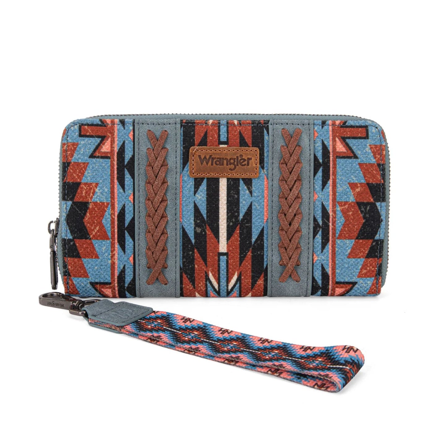 Wrangler Southwestern Art Print Zip Wallet