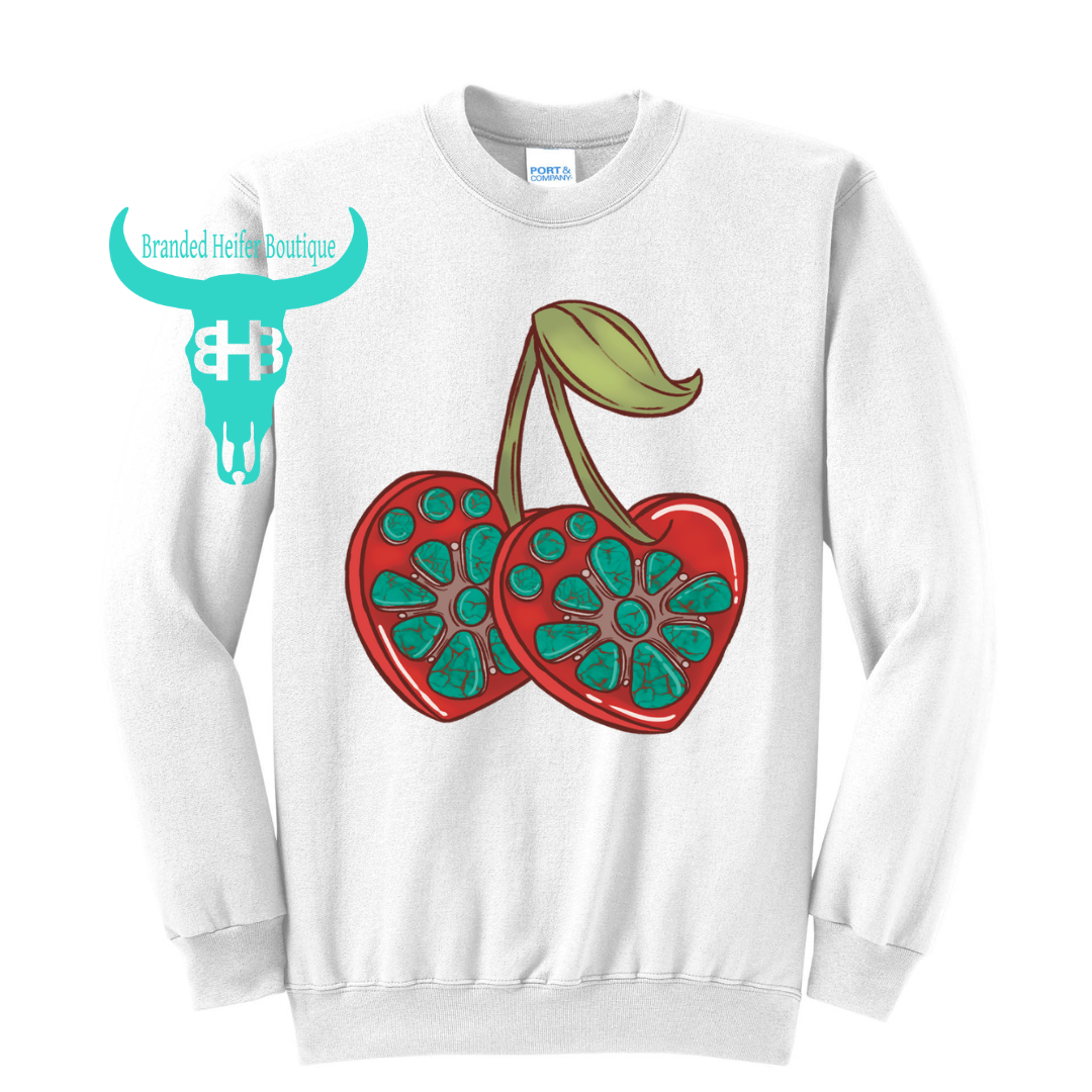 Crew Neck - Cherry Bling - BHB Semi-EXCLUSIVE Crew