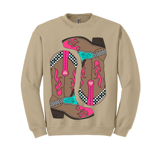 Crew Neck - Boot Scootin Boogie