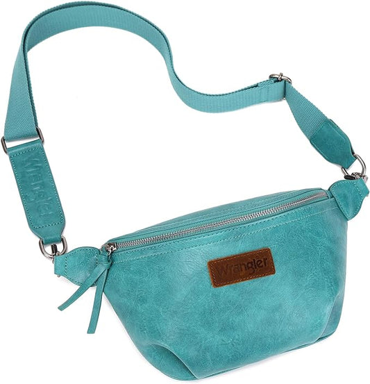 Wrangler Vintage Bum Bag - Turquoise