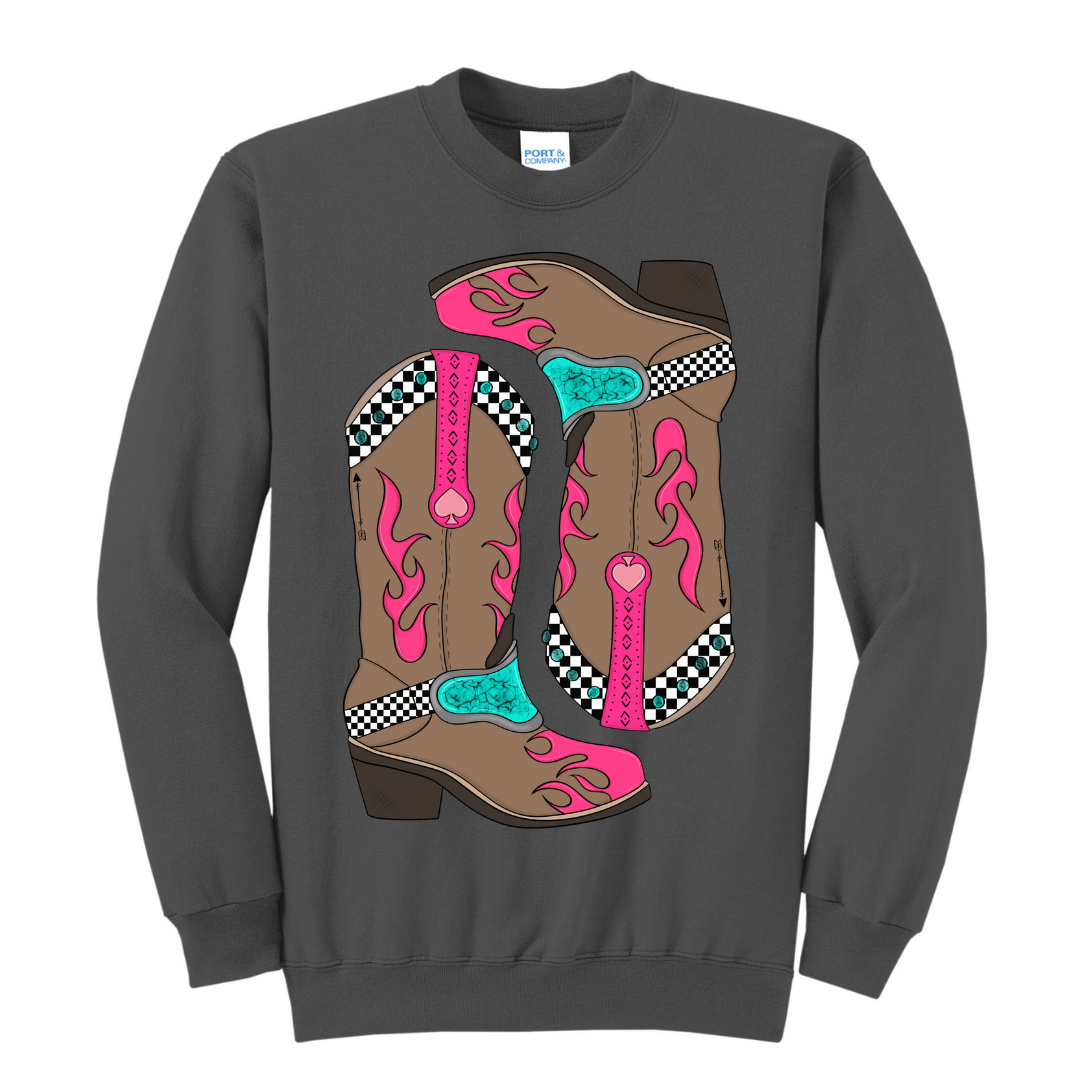 Crew Neck - Boot Scootin Boogie