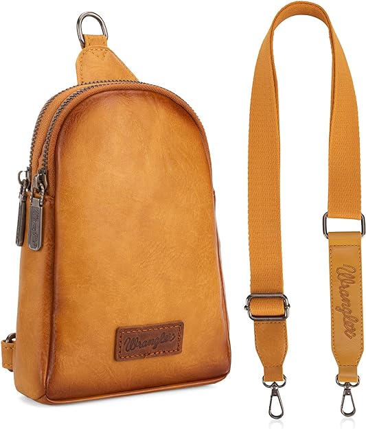 Wrangler Sling Bag - Mustard