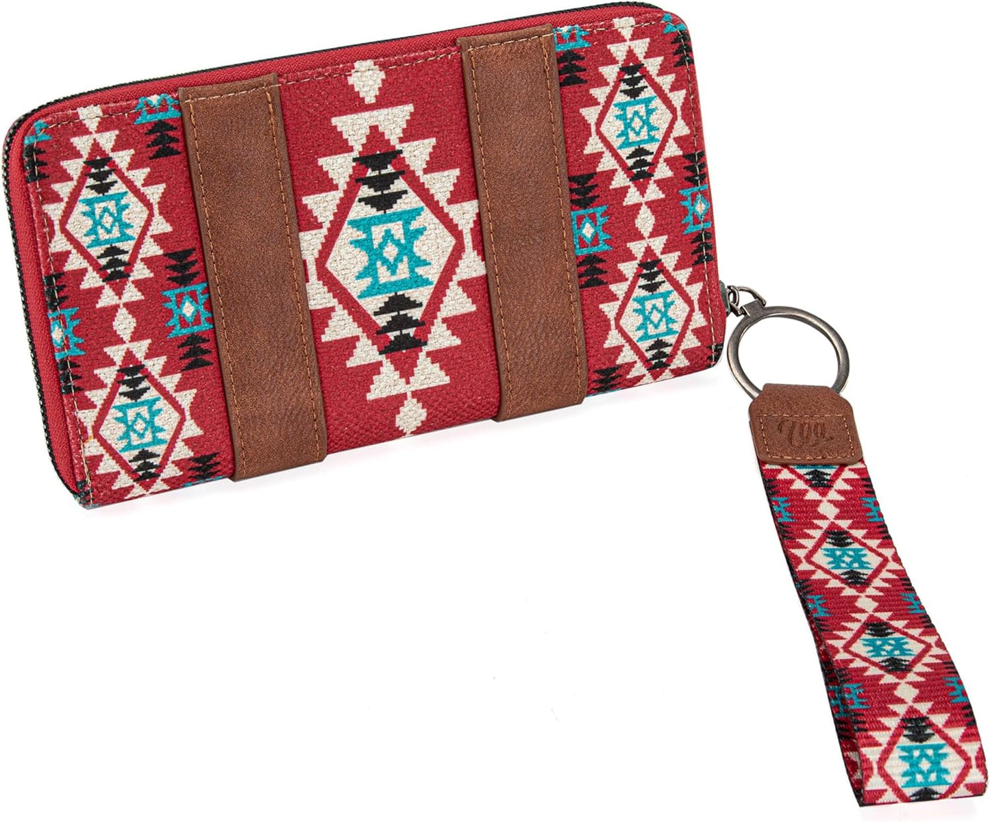 Wrangler Wallet Aztec Clutch Wristlet Wallet