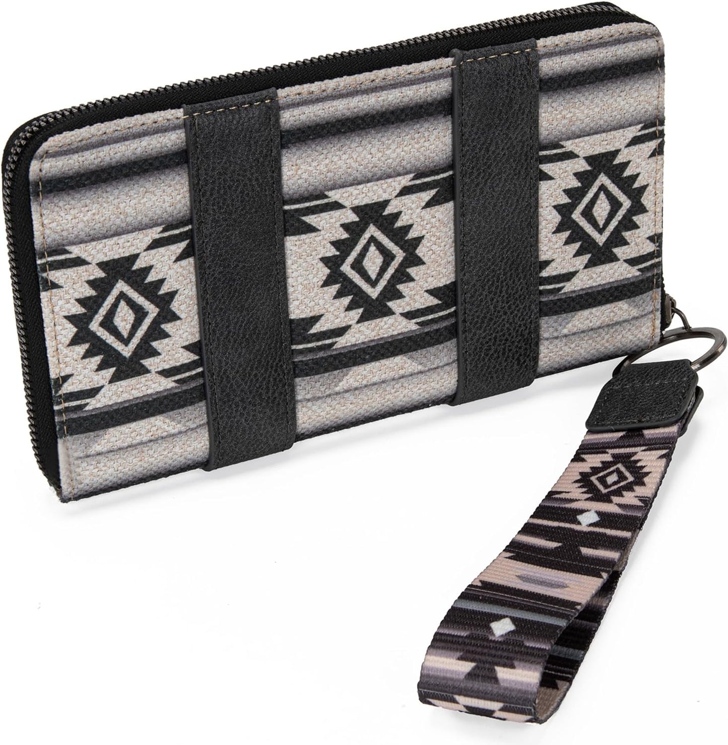 Wrangler Wallet Aztec Clutch Wristlet Wallet