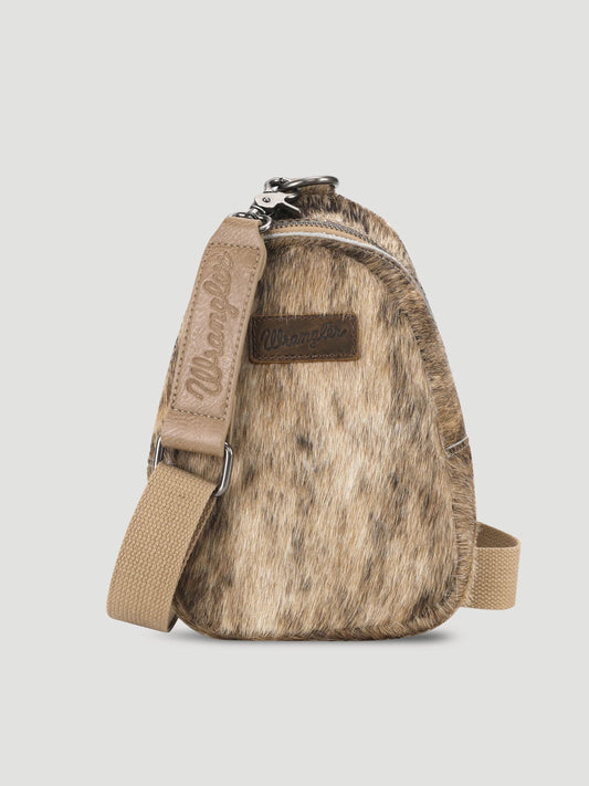 Wrangler Sling Bag - Cowhide - Khaki