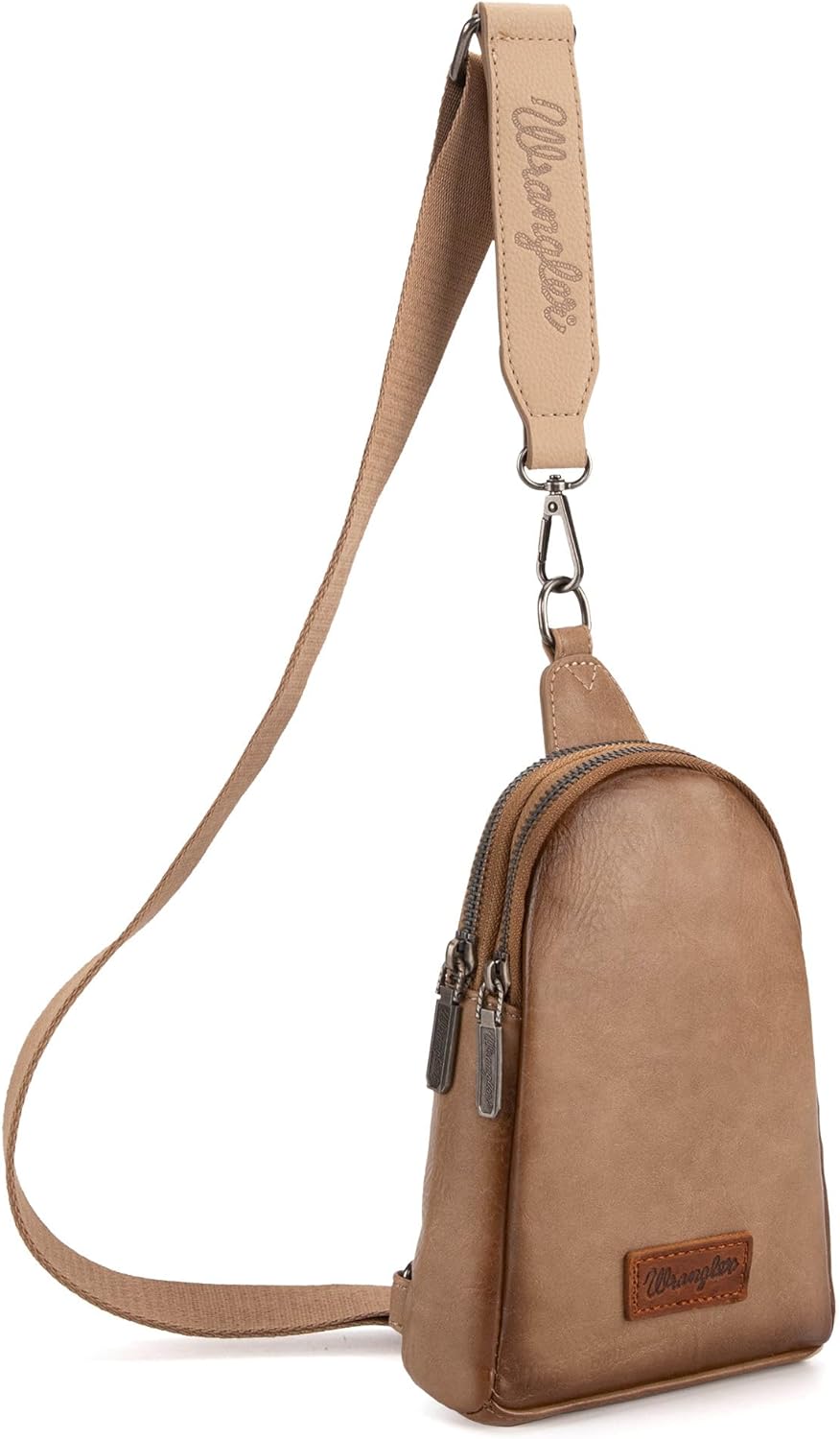 Wrangler Sling Bag - Khaki (Distressed)