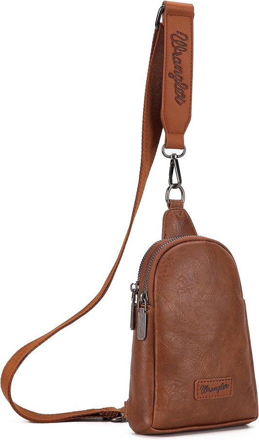 Wrangler Sling Bag - Brown