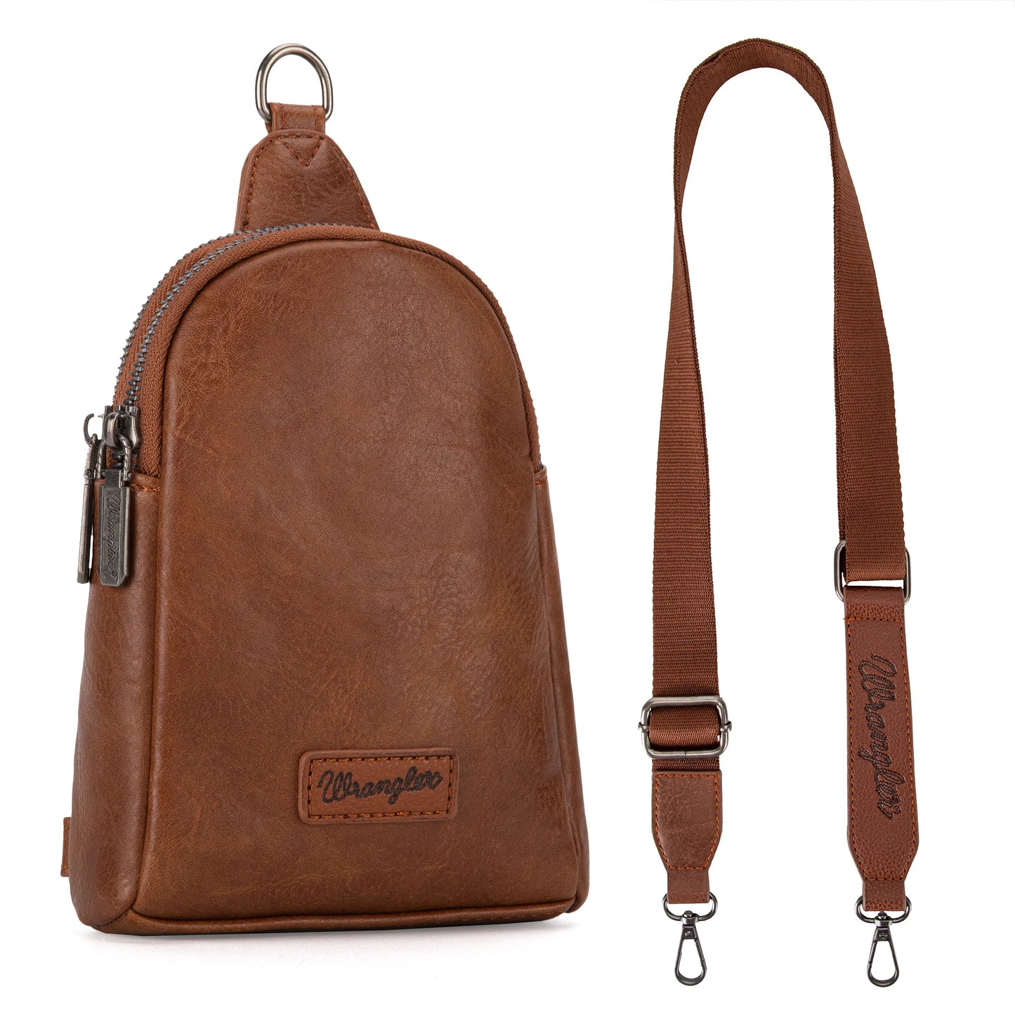 Wrangler Sling Bag - Light Brown