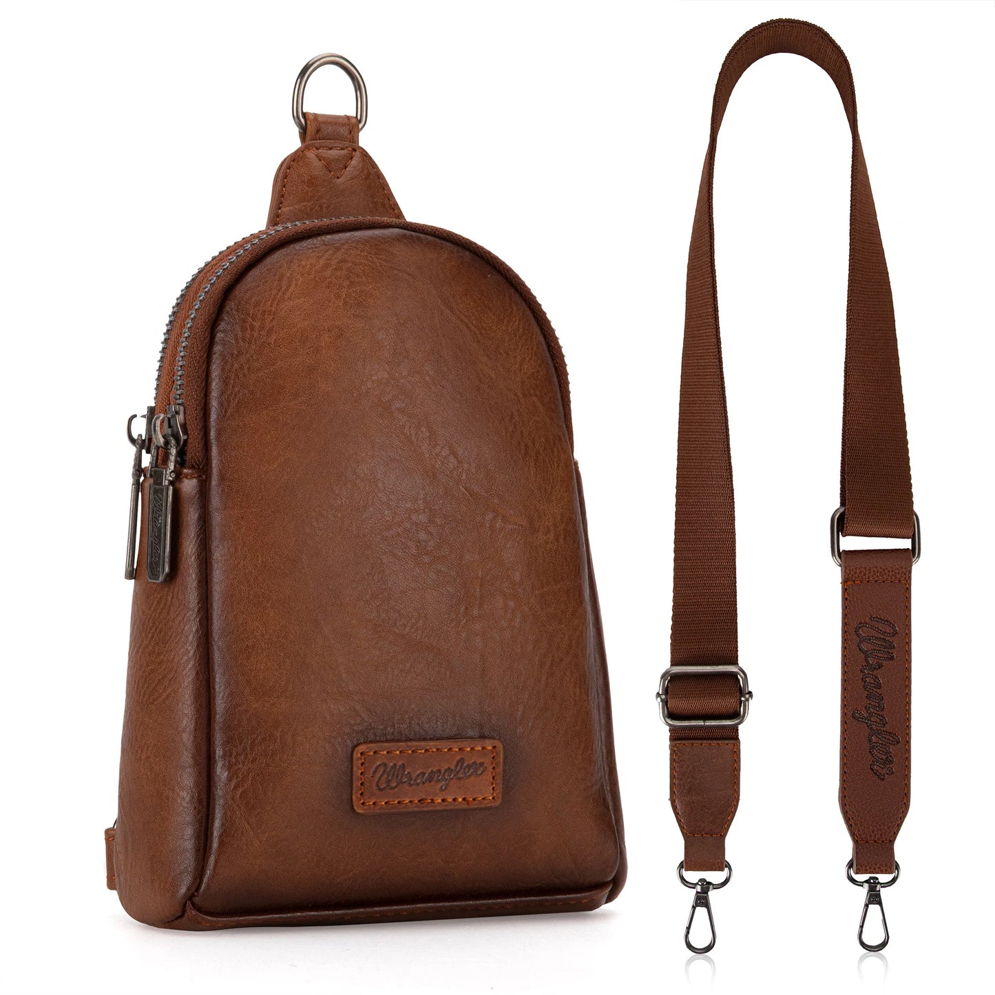 Wrangler Sling Bag - Light Brown