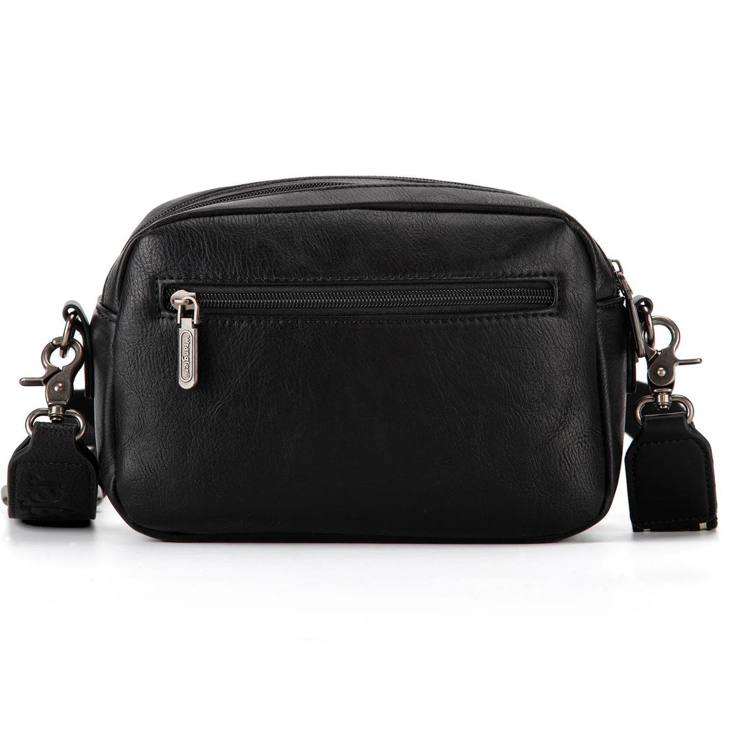 Wrangler Camera Crossbody Bag - Black