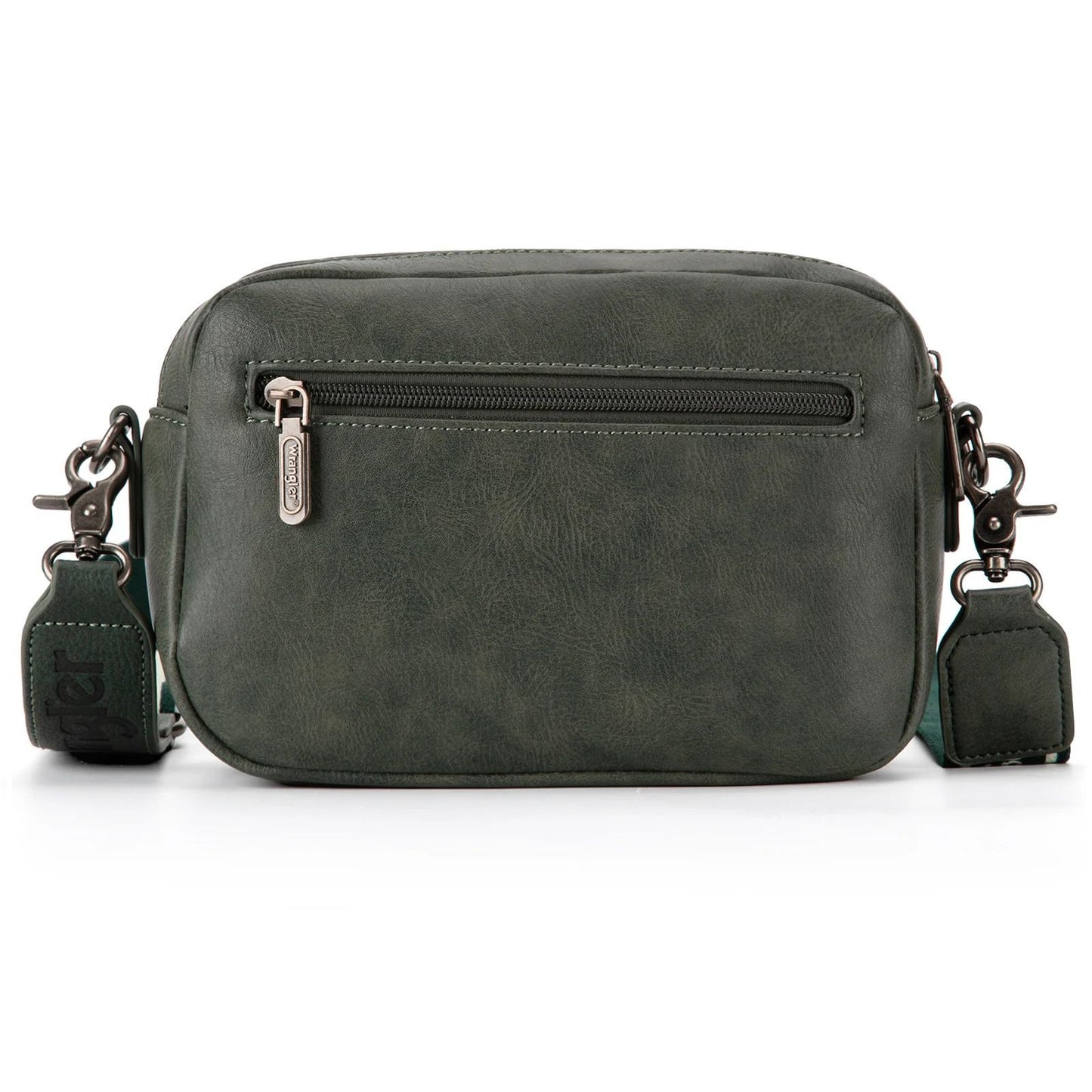 Wrangler Camera Crossbody Bag - Dark Green