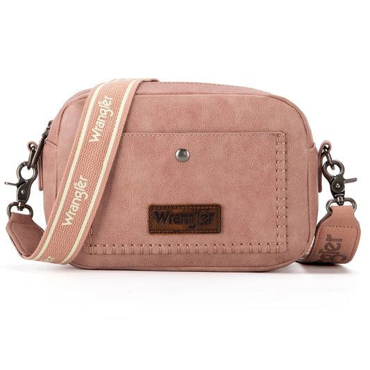 Wrangler Camera Crossbody Bag - Hot Pink