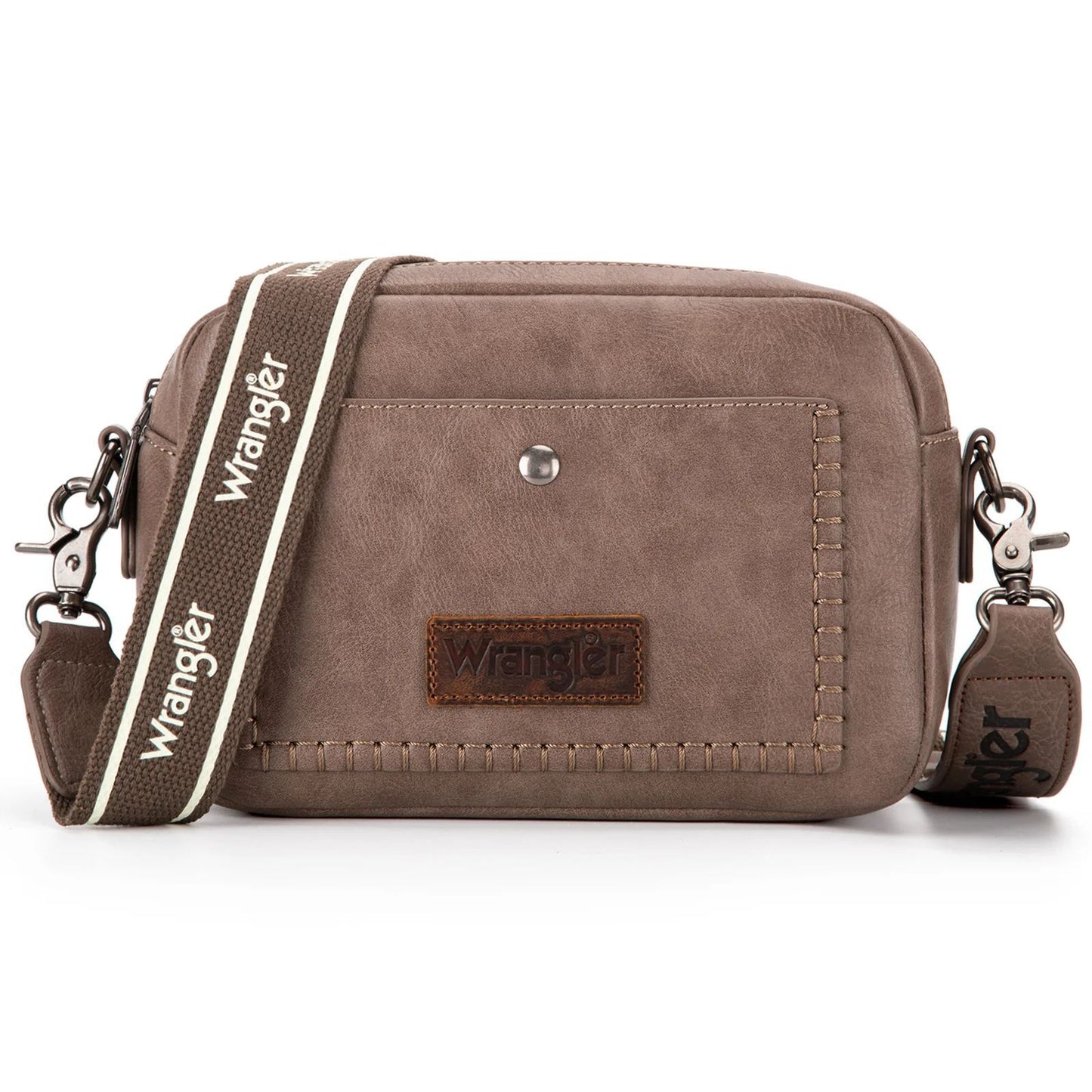 Wrangler Camera Crossbody Bag - Khaki