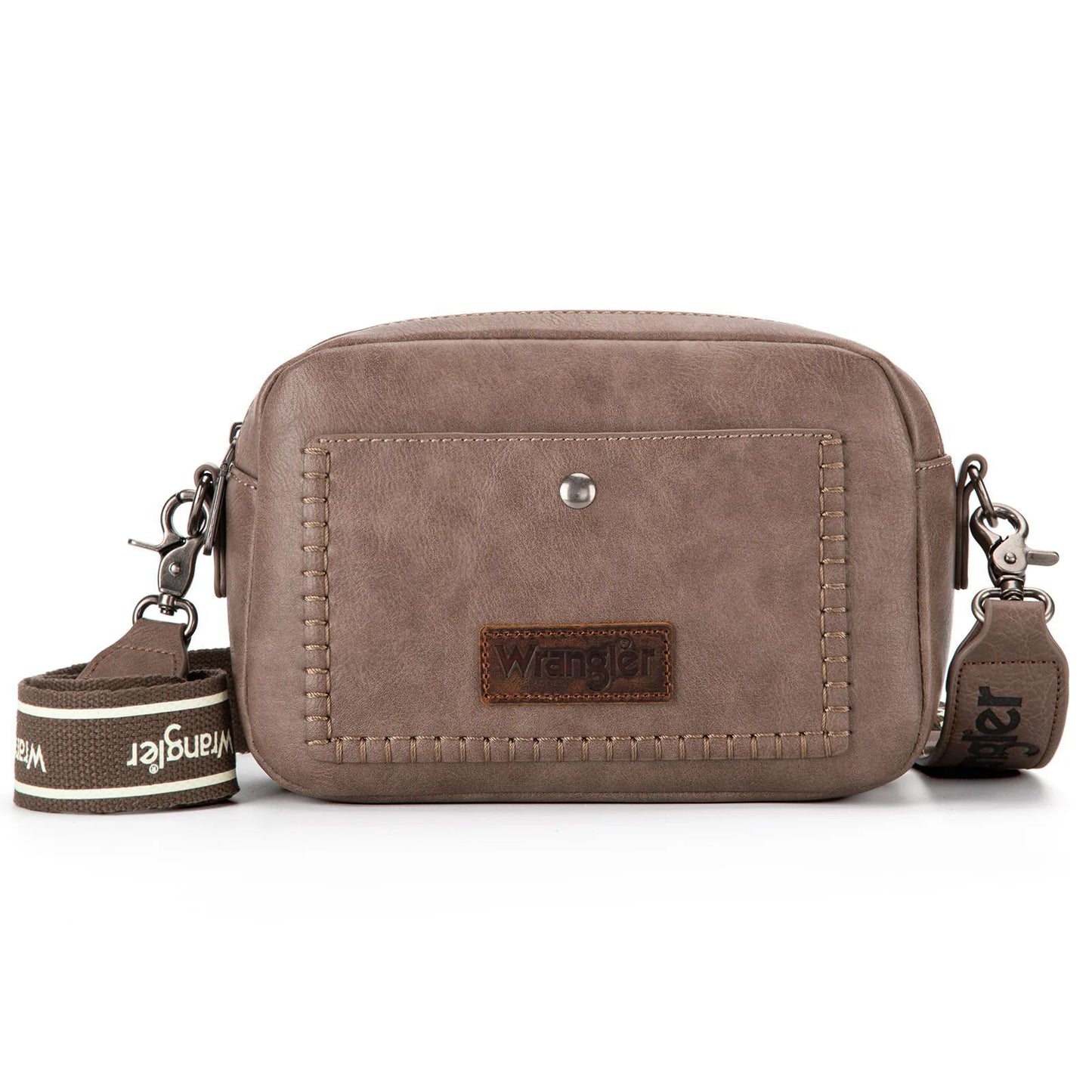 Wrangler Camera Crossbody Bag - Khaki