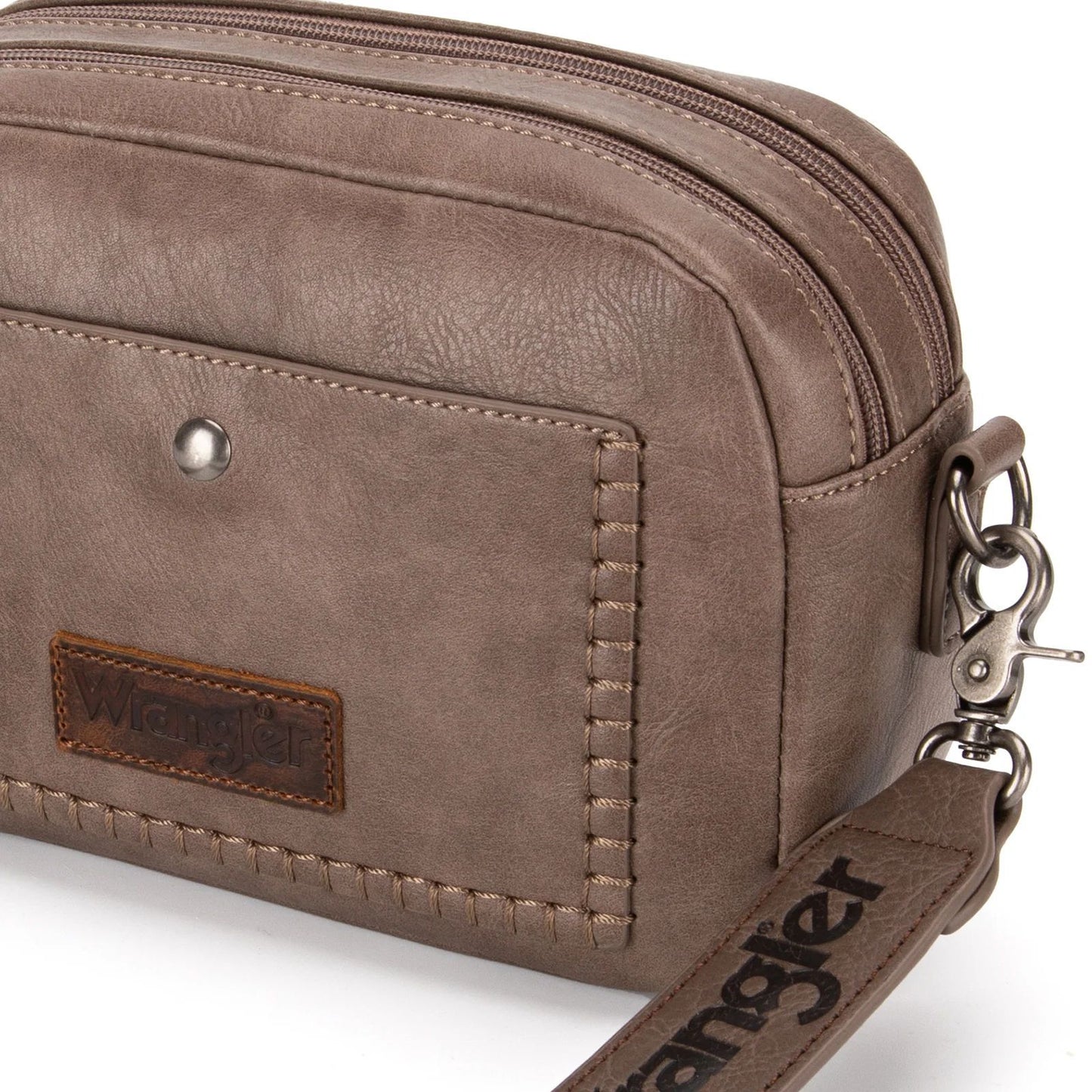 Wrangler Camera Crossbody Bag - Khaki