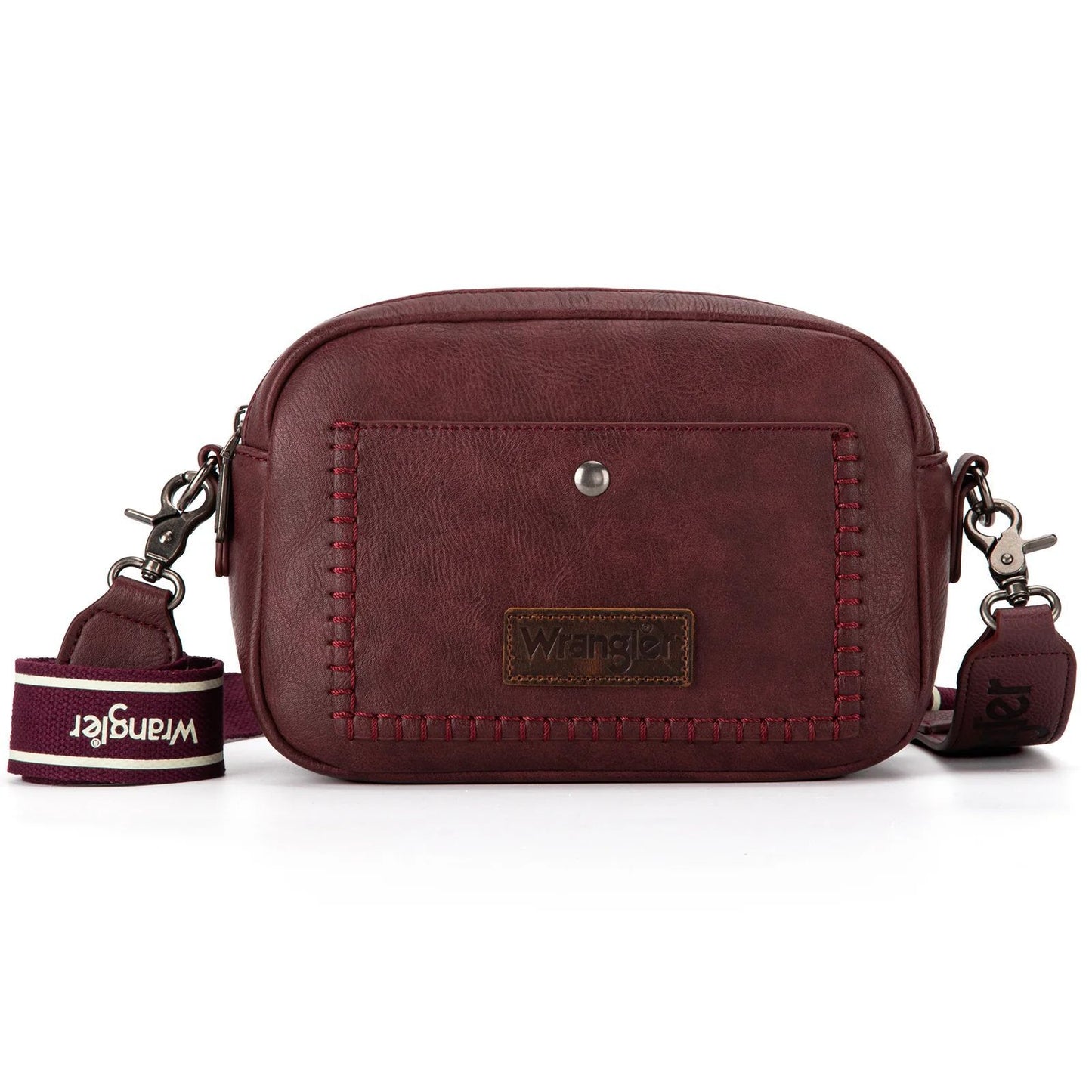 Wrangler Camera Crossbody Bag - Purple