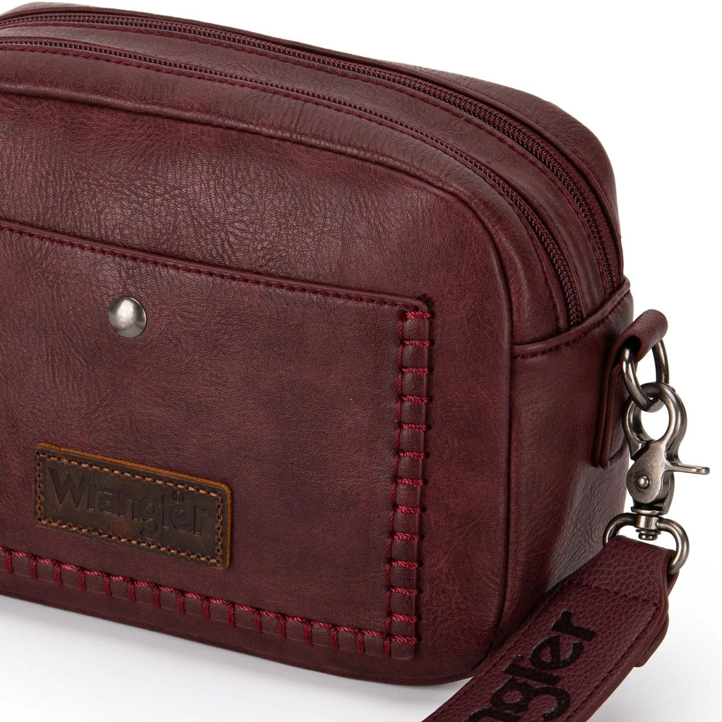 Wrangler Camera Crossbody Bag - Purple