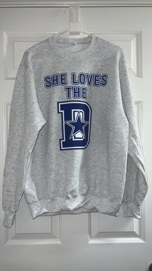 Crew Neck - She Wants The D