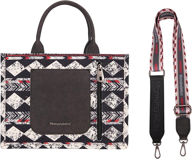 Montana West Boho Print Concealed Carry Tote/Crossbody