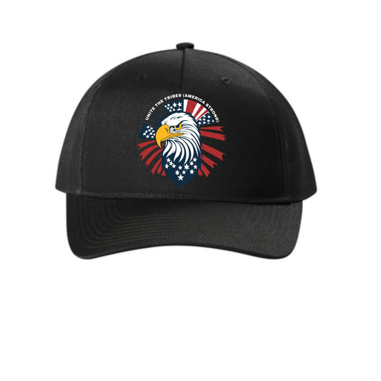 Unite The Tribes Iconic Eagle Logo Trucker Hat