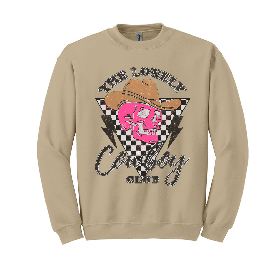 Crew Neck - The Lonely Cowboy Club