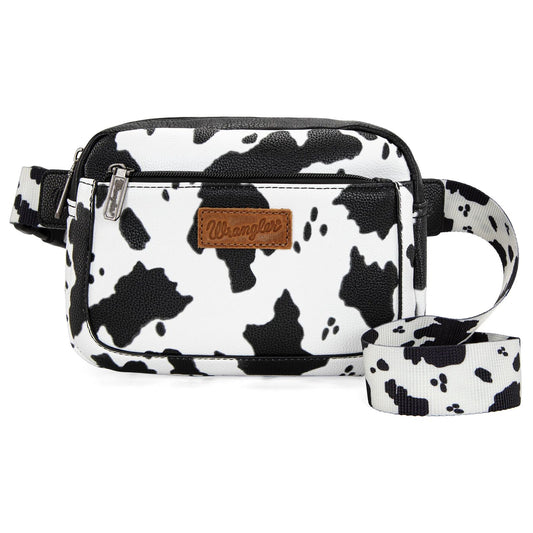 Wrangler Cow Print Fanny Pack