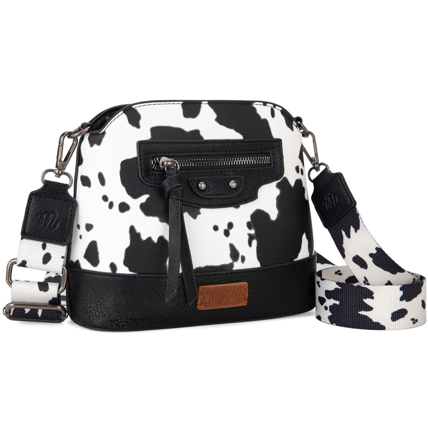 Wrangler Cow Print Crossbody Bag