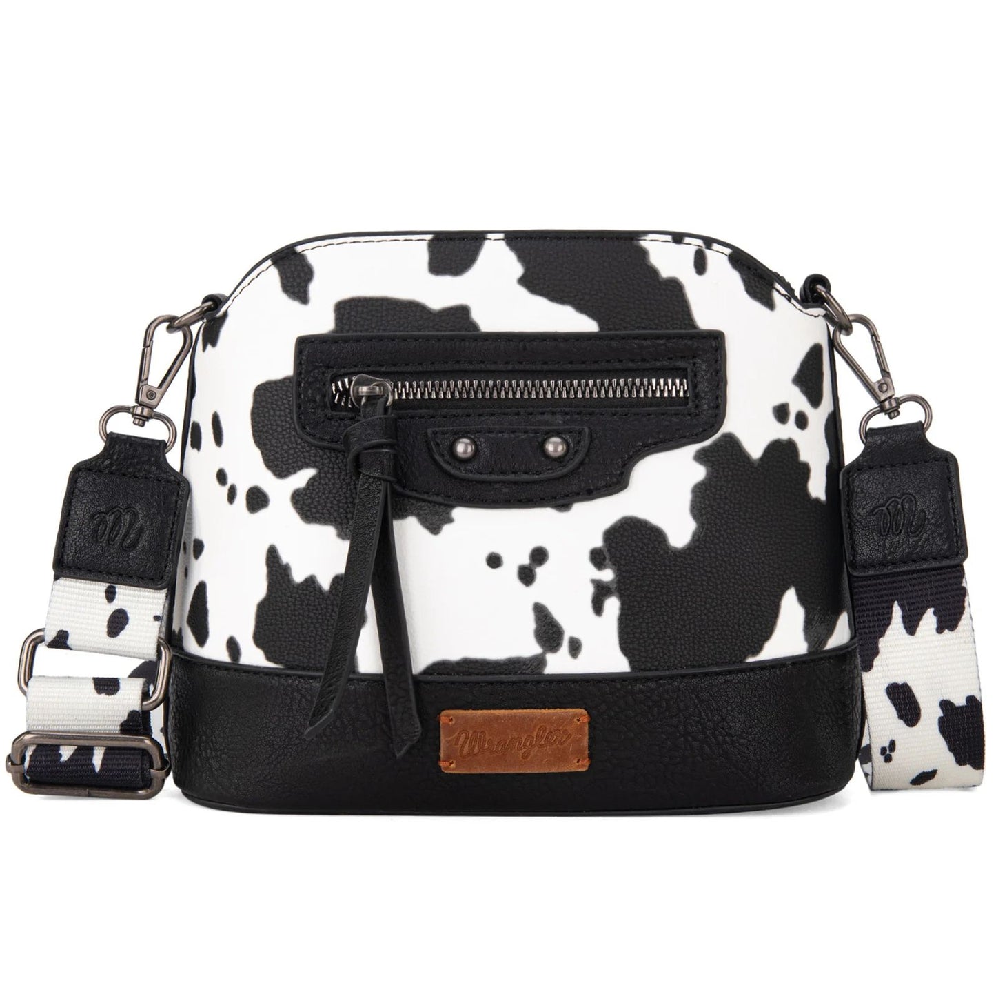 Wrangler Cow Print Crossbody Bag