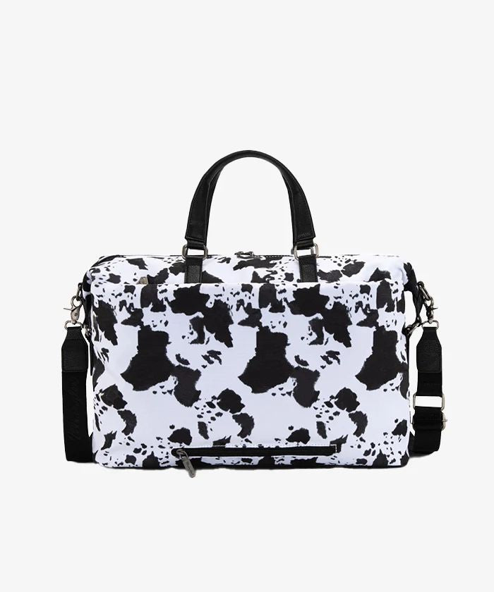 Wrangler Cow Print Trolley Sleeve Weekender