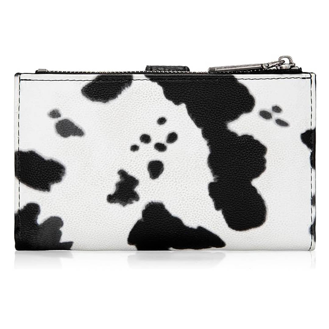 Wrangler Cow Print Snap Bi-Fold Wallet