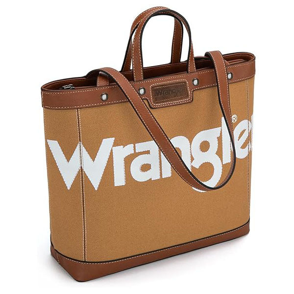 Wrangler Canvas Top Handle Tote/Shoulder Bag