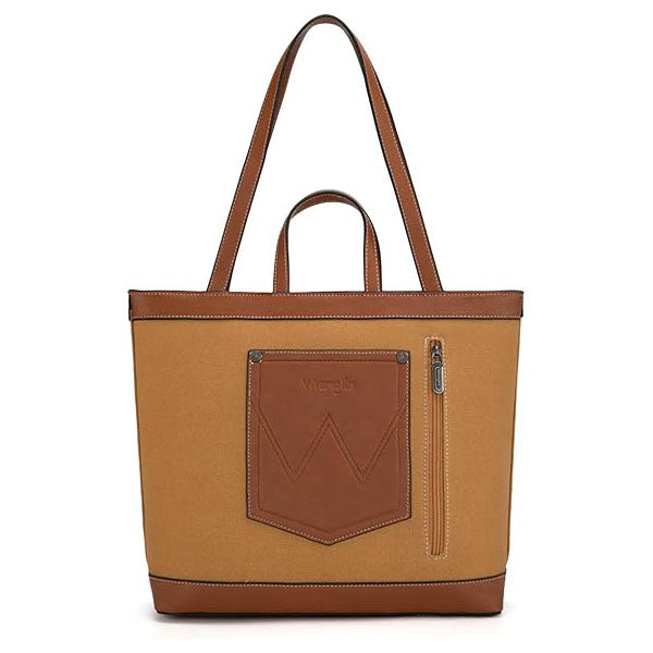 Wrangler Canvas Top Handle Tote/Shoulder Bag