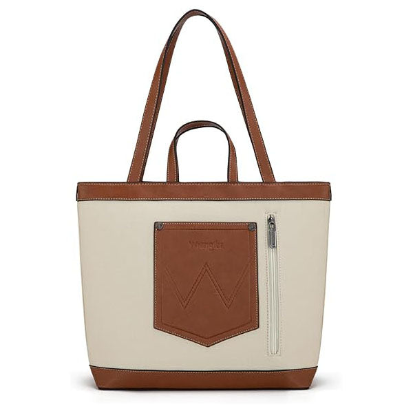 Wrangler Canvas Top Handle Tote/Shoulder Bag