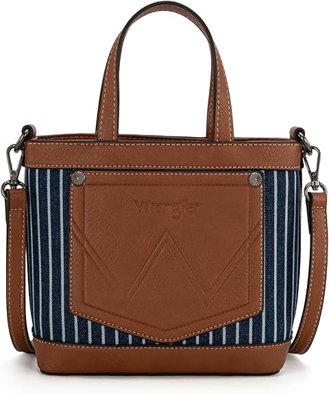 Wrangler Canvas Top Handle Tote/Shoulder Bag