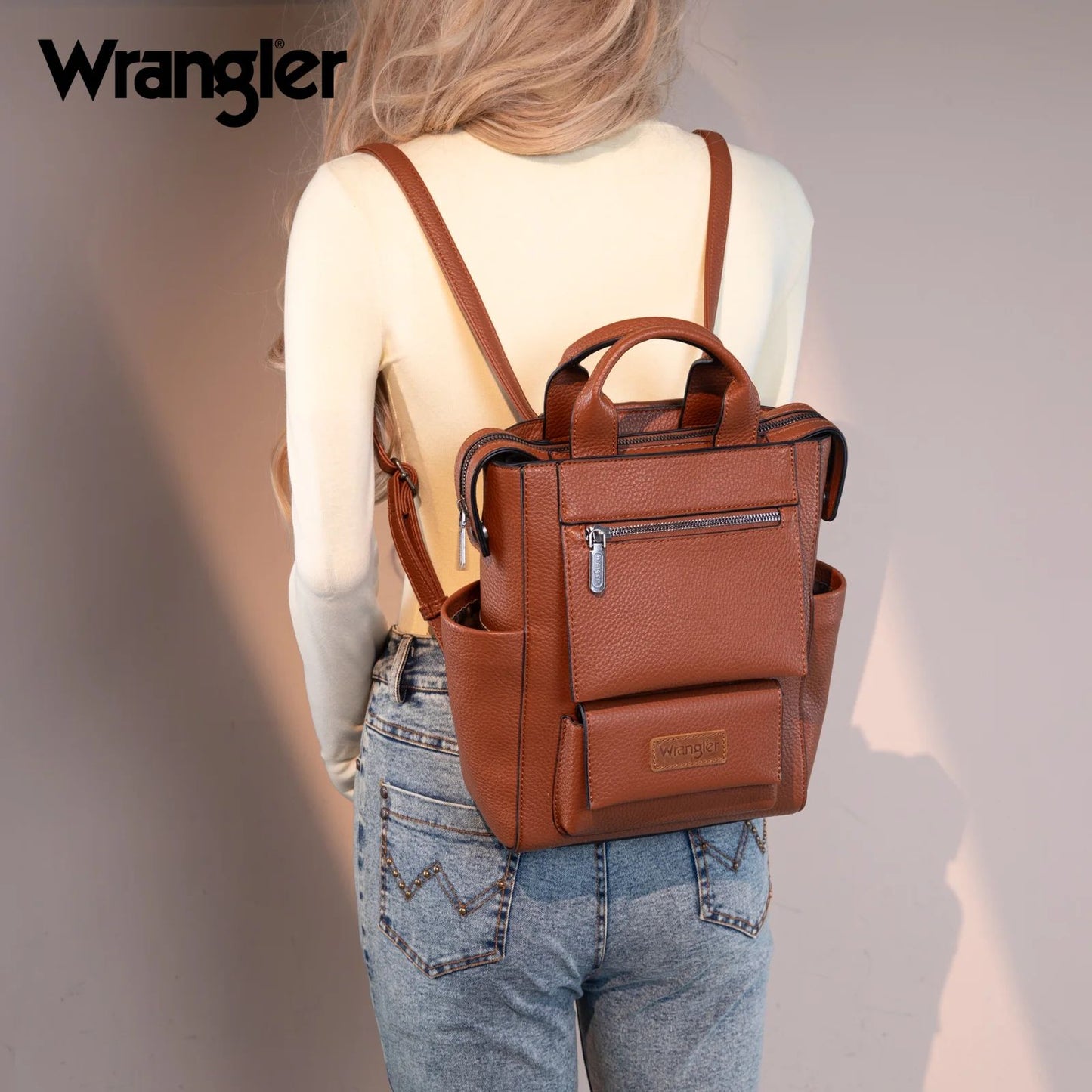 Wrangler Tote/Shoulder Bag Convertible Backpack