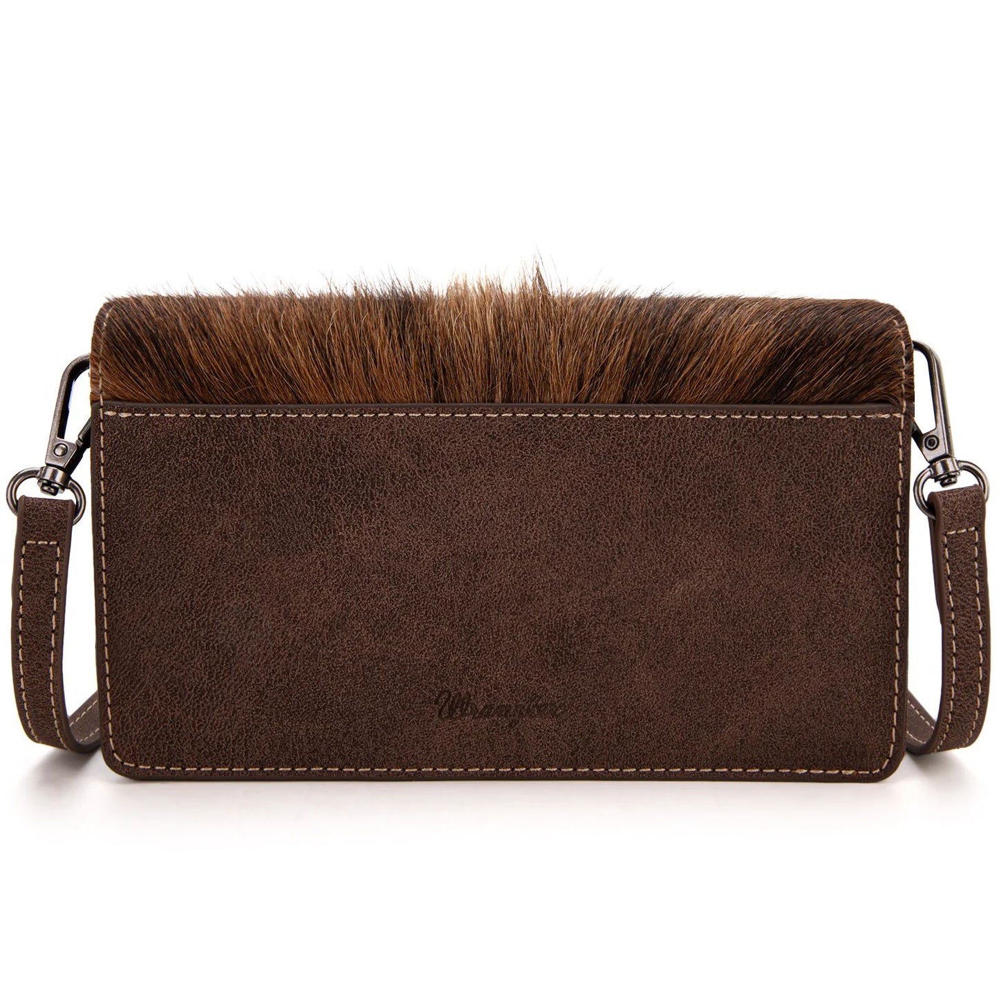 Wrangler Hair-On Cowhide Wallet or Crossbody