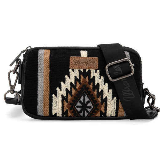 Wrangler Southwestern Knitted Mini Crossbody or Wallet