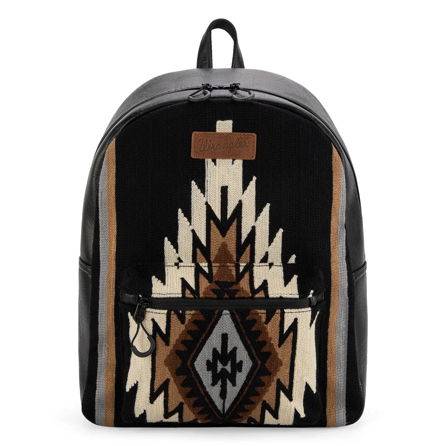 Wrangler Southwestern Knitted PU-Leather Backpack