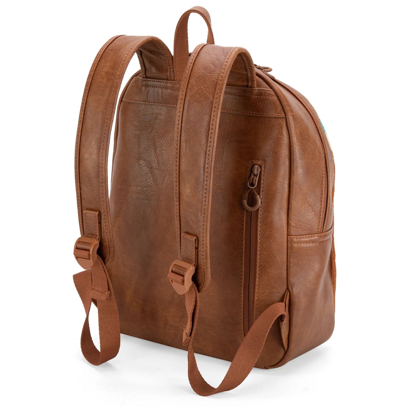 Wrangler Southwestern Knitted PU-Leather Backpack